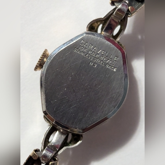 (997)VINTAGE Caravelle Ladies Automátic Watch by Bulova 10K Gold Plated… - Picture 8 of 16